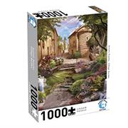 Jigsaw Puzzle 1000pc, Village Garden